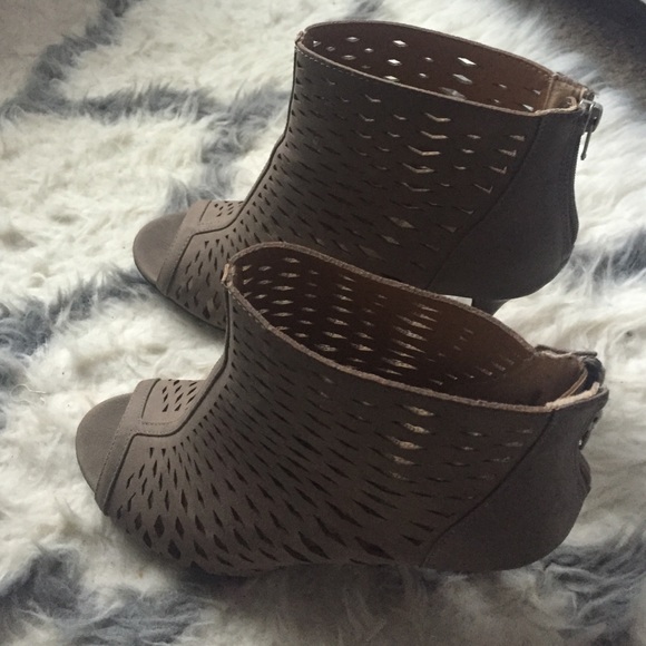 Caged Heel Bootie
