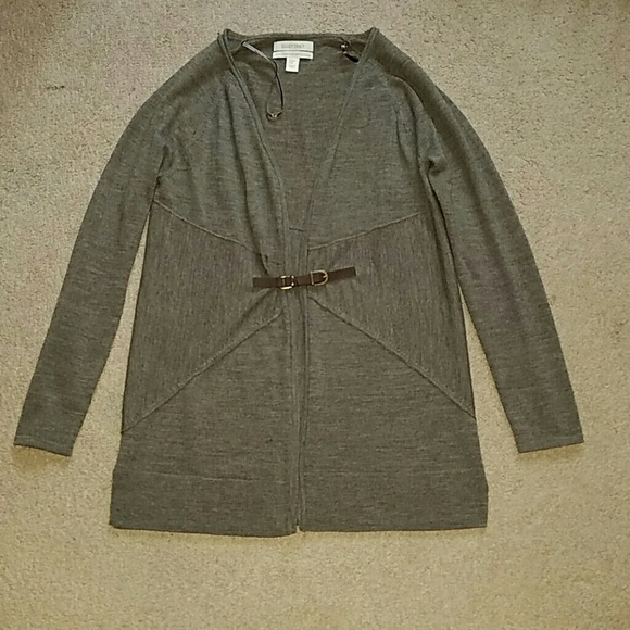 Brown cardigan
