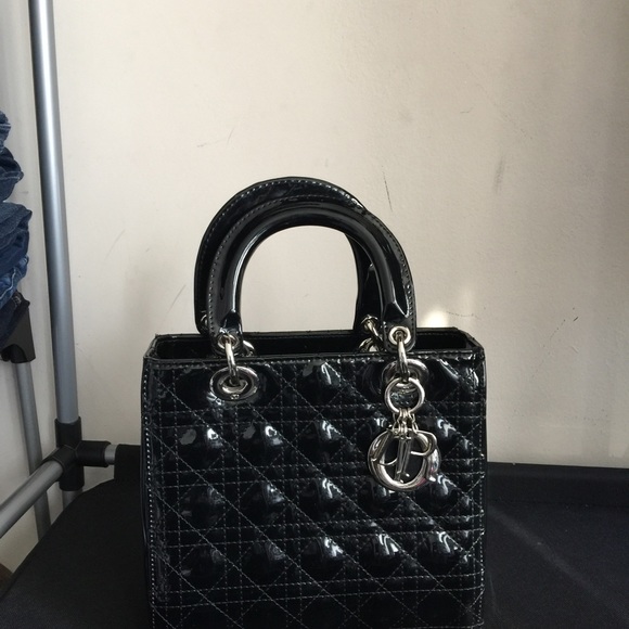 LD fashion bag BLK PATENT