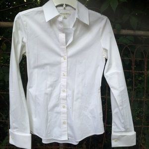 Banana Republic White Button Down
