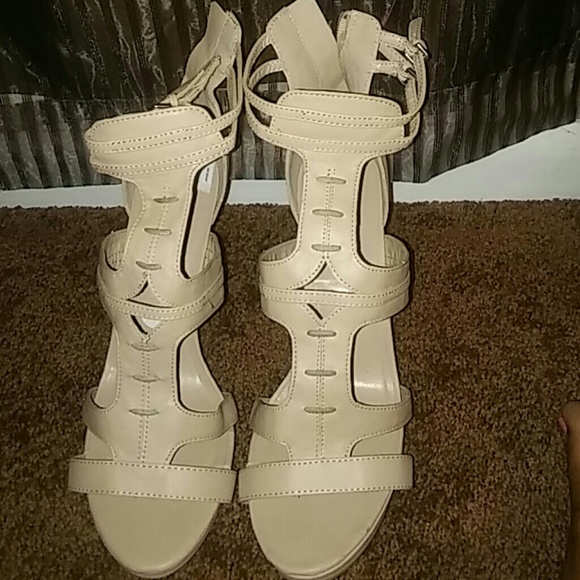 Heels with sandals