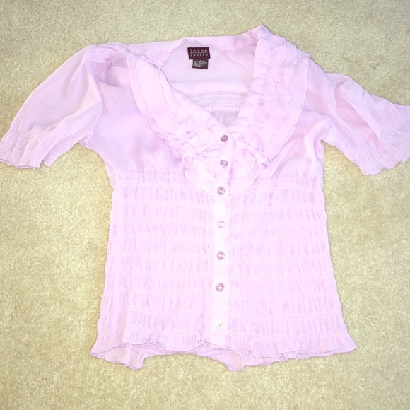 Joyce Leslie purple blouse