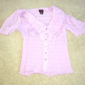 Joyce Leslie purple blouse