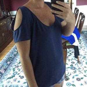 Urban outfitters cold shoulder top