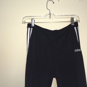 Black adidas sweatpants
