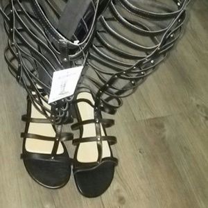 🔮New Extended Calf Gladiator Sandals