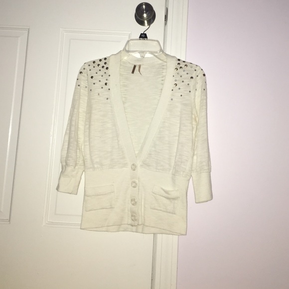 White Glittery Shirt - Picture 1 of 1
