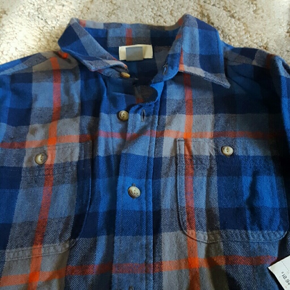 Boys flannel shirt