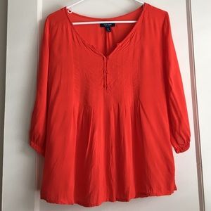 Red Old Navy top