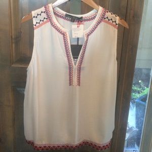 New boutique embroidered blouse
