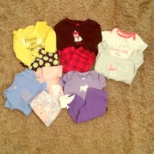 Bundle of girls 3 month outfits