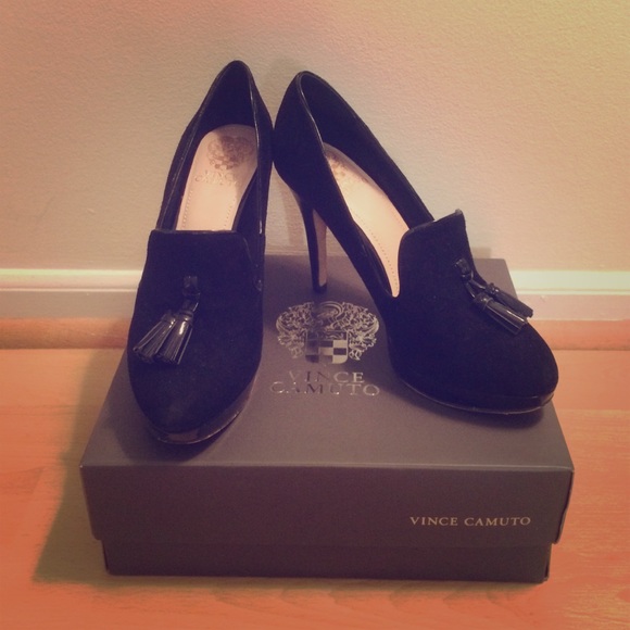 Vince Camuto Suede Heels