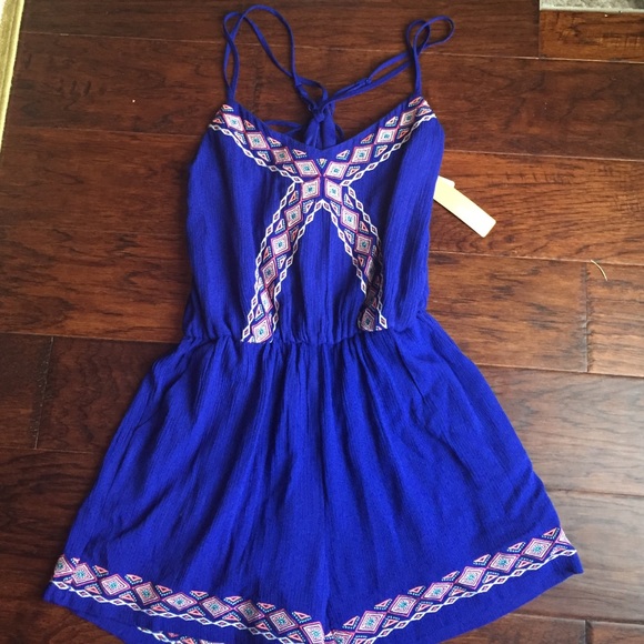 NWT! Tribal Woven Romper