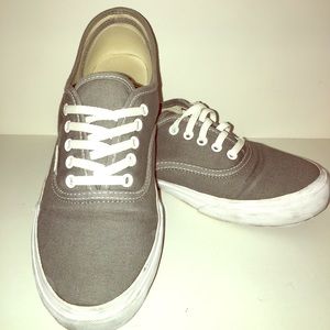 Gray Women's Vans 8.5