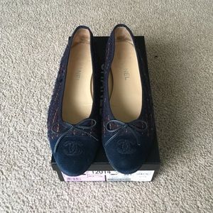 Authentic Chanel ballet flats