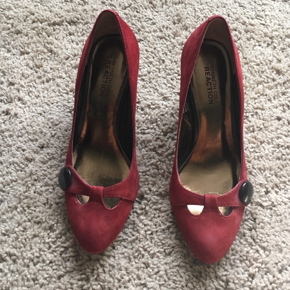 Red Kenneth Cole Reaction heels