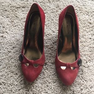 Red Kenneth Cole Reaction heels