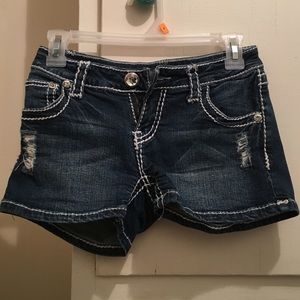 JC JQ jean shorts