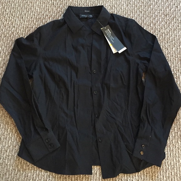 NWT Jones New York fitted button down.