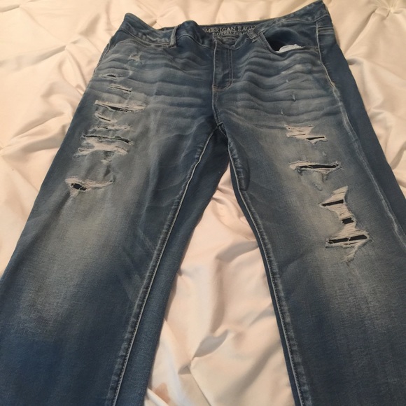 American eagle hi-rise jegging crop super stretch