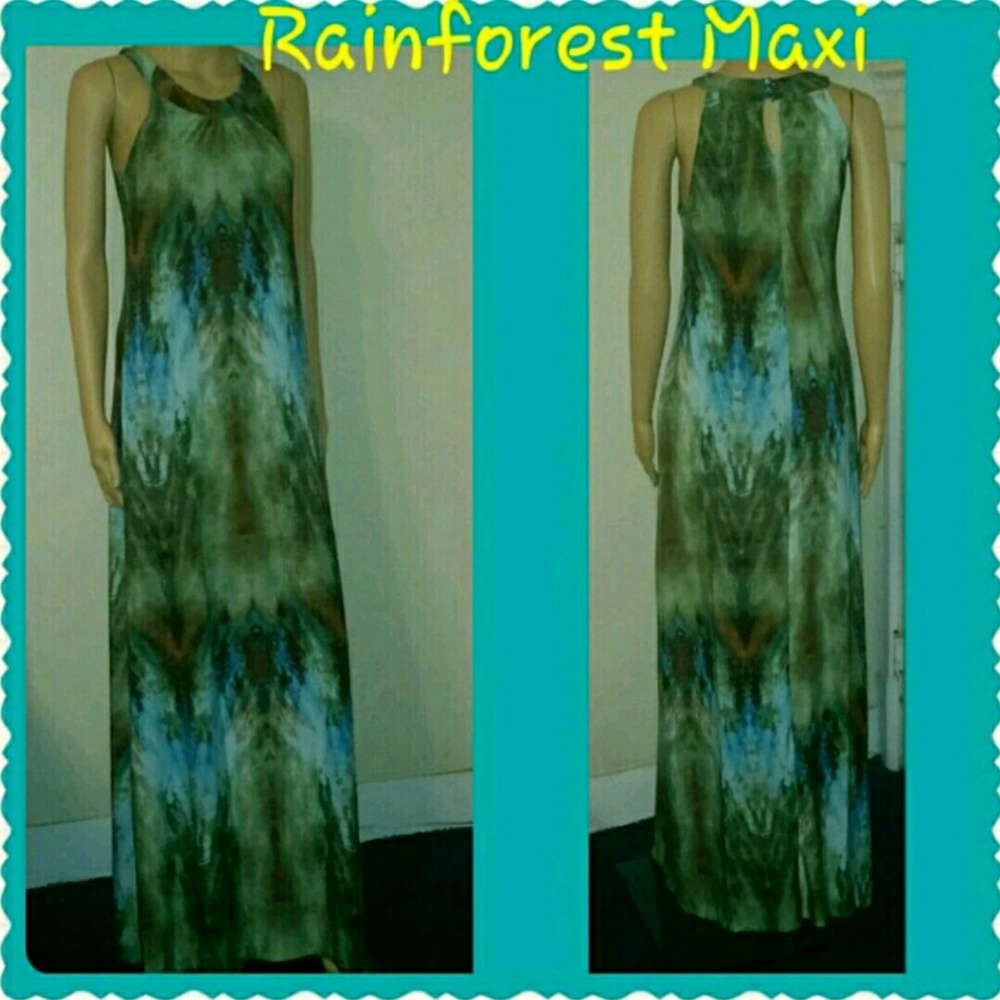 RAINFOREST MAXI DRESS - Picture 4 of 5
