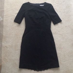 Trina Turk black short sleeve dress