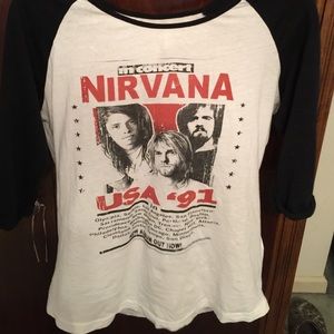 Nirvana Henley shirt