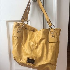 nine west yellow purse