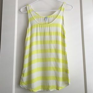 Striped Yellow Old Navy Top