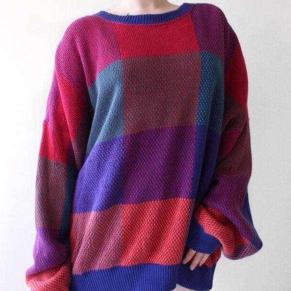 Colorful Chunky Sweater