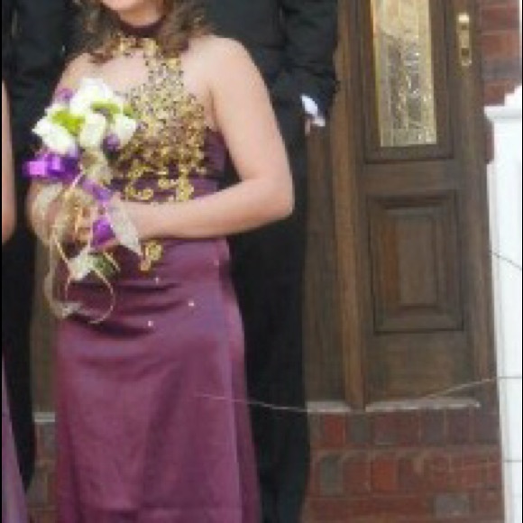 Purple prom dress - Picture 1 of 3