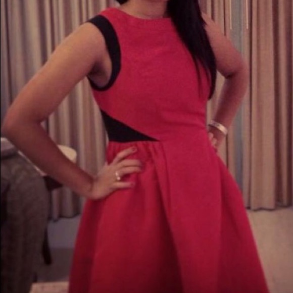 Gorgeous Prabal Gurung red/black dress