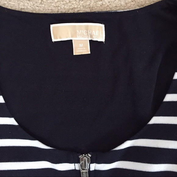 Michael Kors Navy and White Dress - Picture 3 of 4