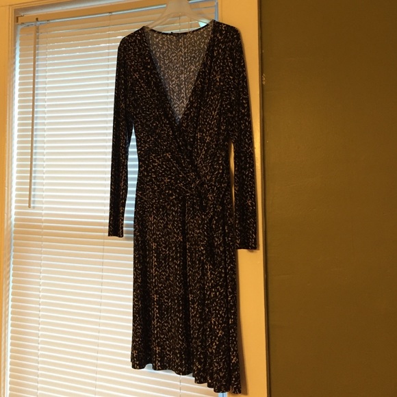 Chaps wrap dress