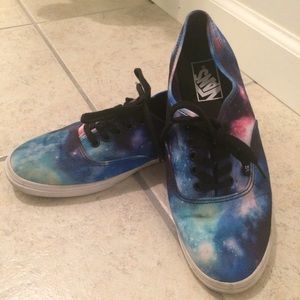 Women's Vans Cosmic Galaxy size 7.5