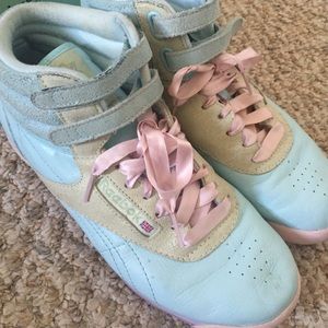 reebok freestyle high tops for kids