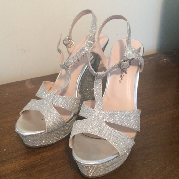Forever young sparkly prom shoes