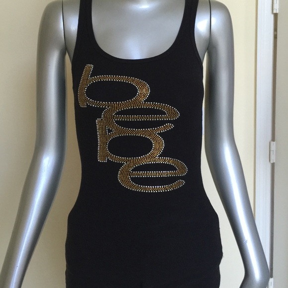 Authentic Bebe Black Top size M
