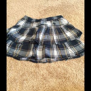 Abercrombie kids plaid skirt