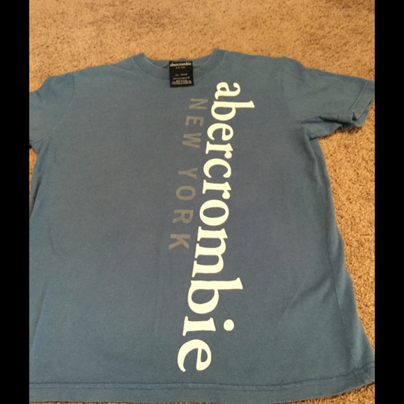 Abercrombie kids blue t