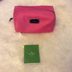 Kate Spade pink make up bag