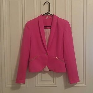 Pink blazer