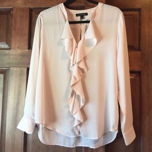 Light pink work long sleeve