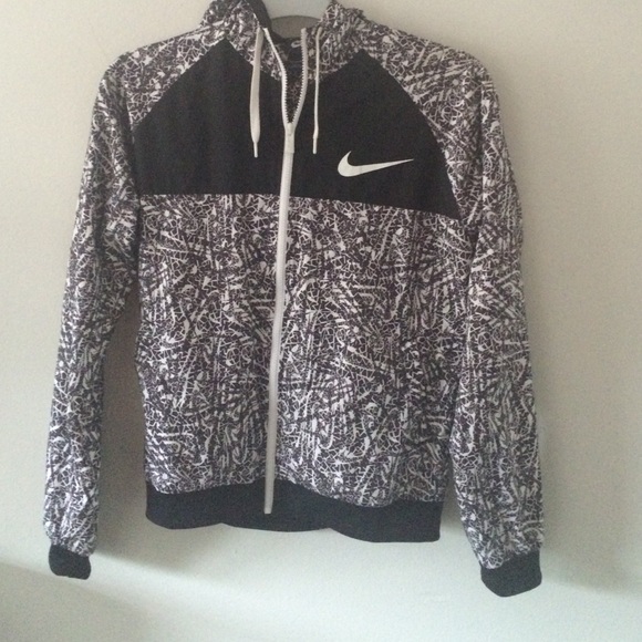 Black & White Nike Jacket