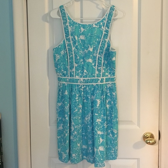 NWT Shorely Blue Lilly Pulitzer Dress - Picture 1 of 4
