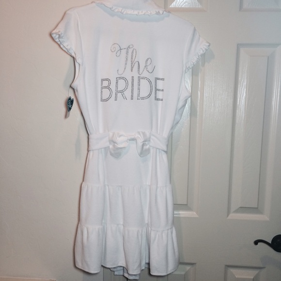 Betsy Johnson THE BRIDE Robe Bridal Wedding - Picture 2 of 4