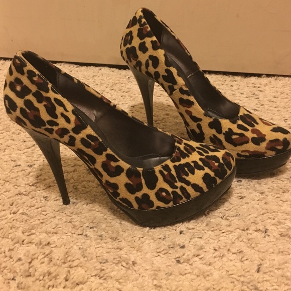 Glamorous Greece made cheetah high heels