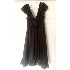 Black Ruffled dress