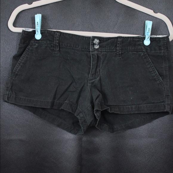Black Khaki short Shorts