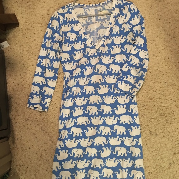 Lilly Pulitzer Tusk In Sun Dress-S